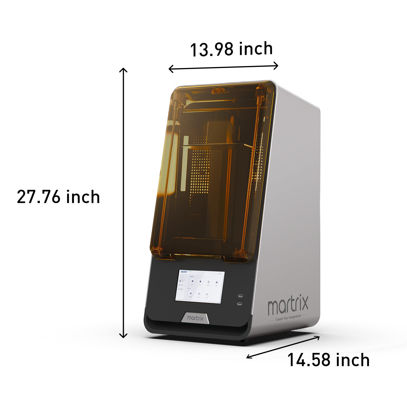 Martix 190 3d printer product size